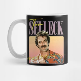 Tom Selleck - 80s Aesthetic Design Mug